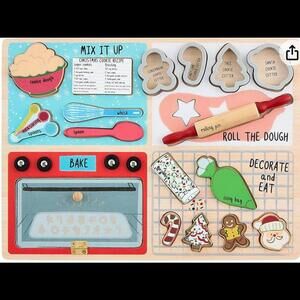 Mud Pie Christmas Cookie Puzzle NWT)